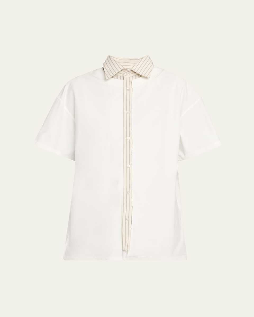 Collared Short-Sleeve T-Shirt